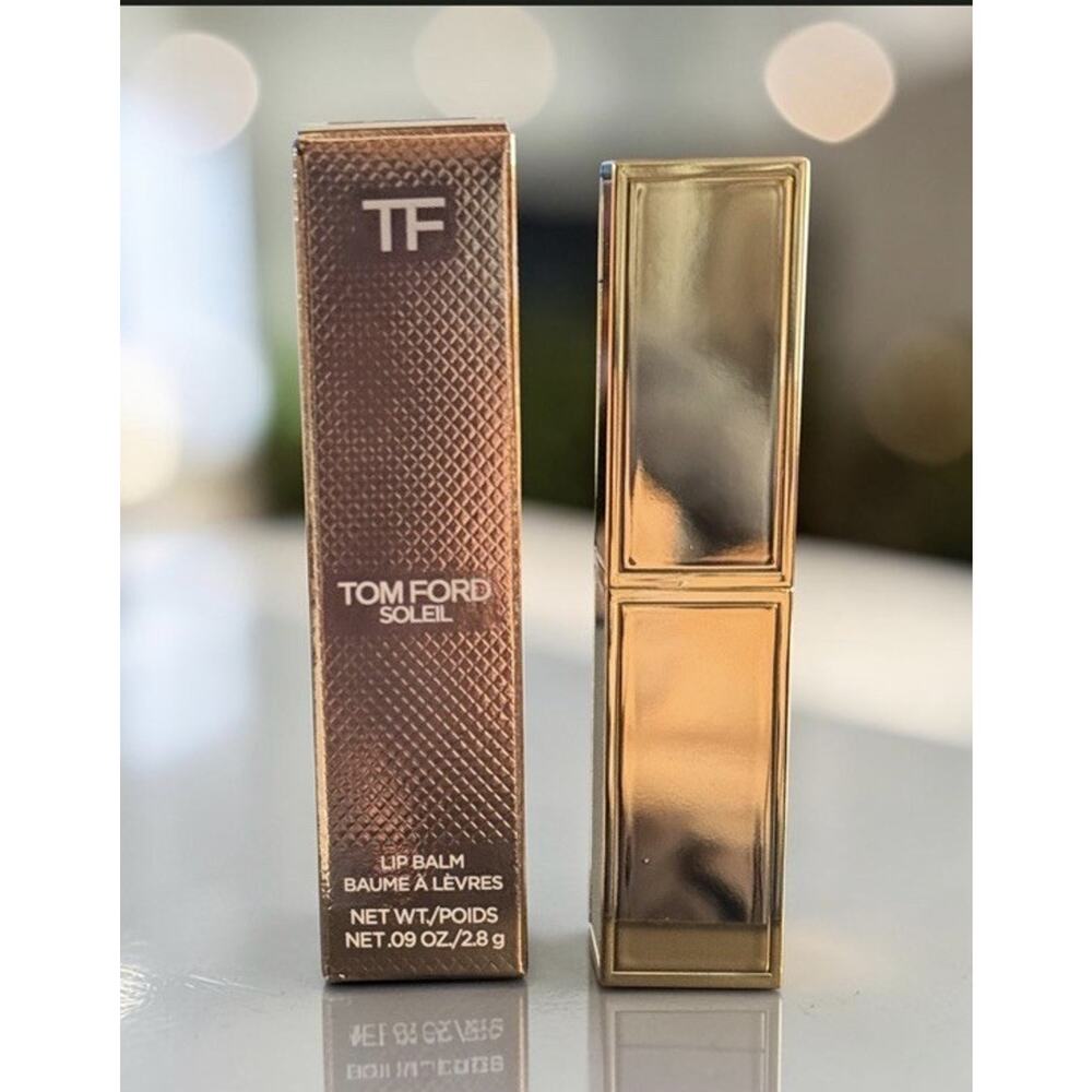 TOM FORD Soleil Lip Balm 02 JET SET Full Size / 0.09 oz NEW IN BOX #AA4